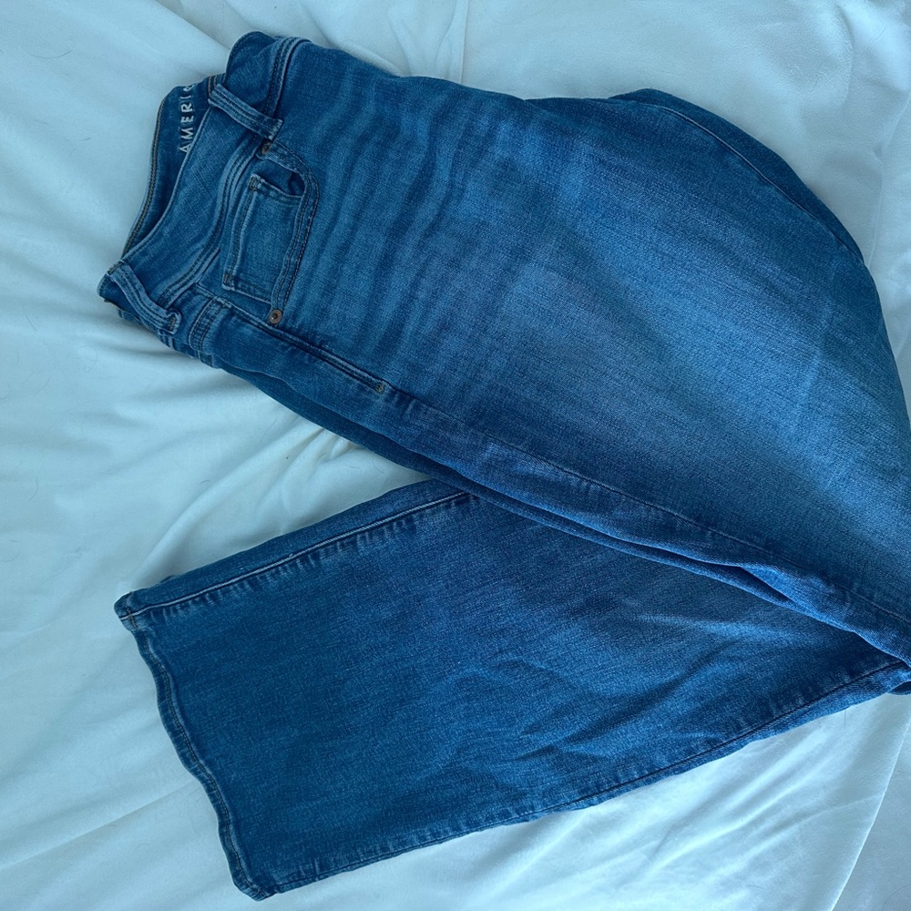 American Eagle Outfitters women’s Bootcut Jeans in Dark Blue